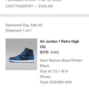 New Retro Jordan's size 9 women/ 7.5 men's